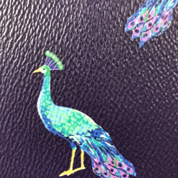 Kate Spade Peacock Party Passport Holder Cover - Picture 6 of 7